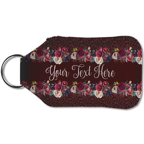 Boho Sanitizer Holder Keychain - Small (Back)