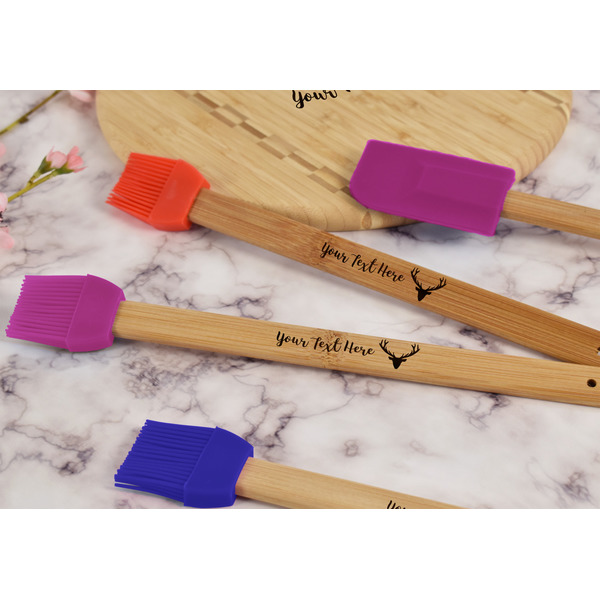 Boho Silicone Brush - Purple - Lifestyle