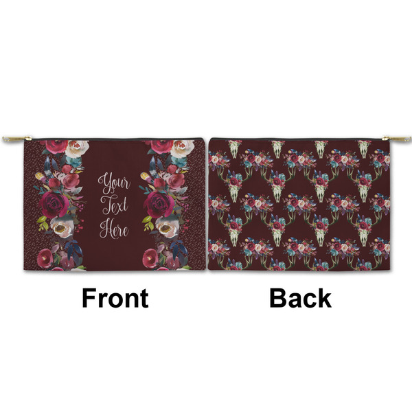 Boho Small Zipper Pouch Approval (Front and Back)