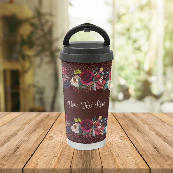 Boho Stainless Steel Travel Cup Lifestyle