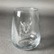 Boho Stemless Wine Glass (Single) (Personalized)