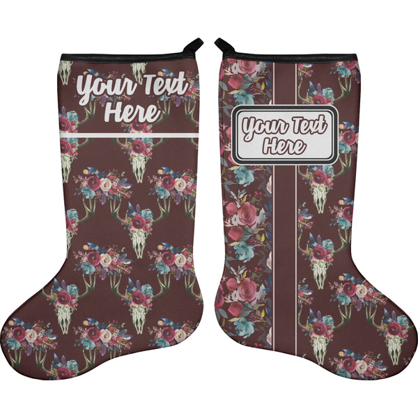 Boho Stocking - Double-Sided - Approval