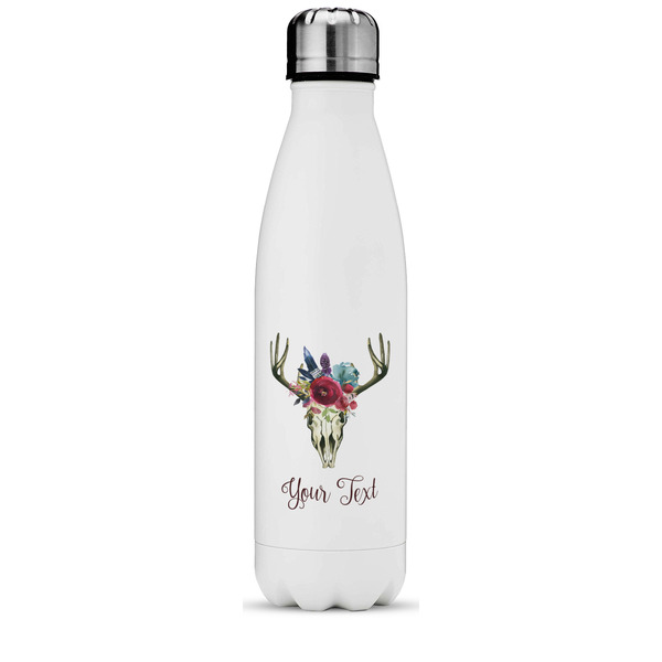 Custom Boho Water Bottle - 17 oz. - Stainless Steel - Full Color Printing (Personalized)
