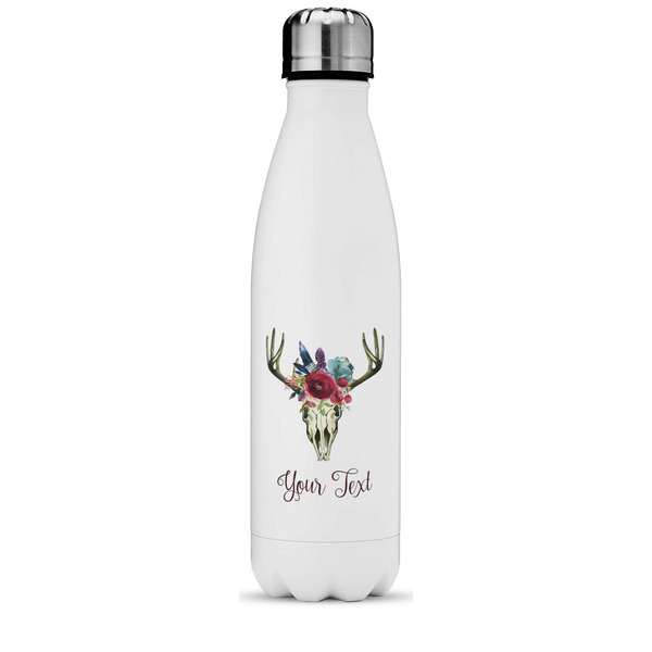 Custom Boho Water Bottle - 17 oz. - Stainless Steel - Full Color Printing (Personalized)