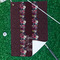Boho Waffle Weave Golf Towel - In Context
