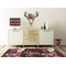 Boho Wall Graphic Decal Wooden Desk