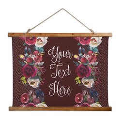 Boho Wall Hanging Tapestry - Wide (Personalized)