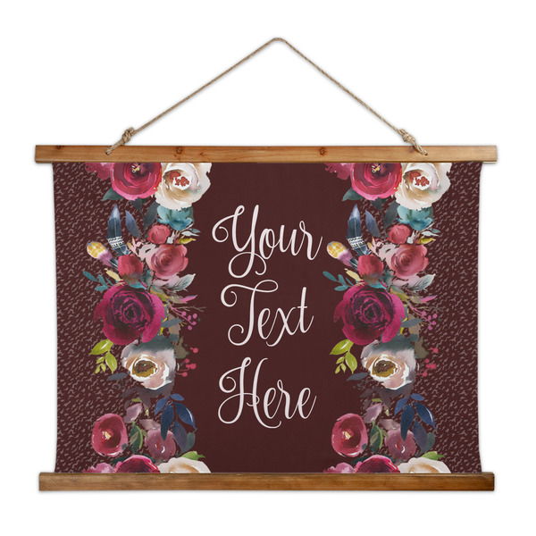 Custom Boho Wall Hanging Tapestry - Wide (Personalized)
