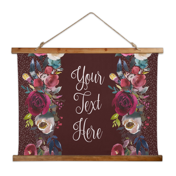 Custom Boho Wall Hanging Tapestry - Wide (Personalized)