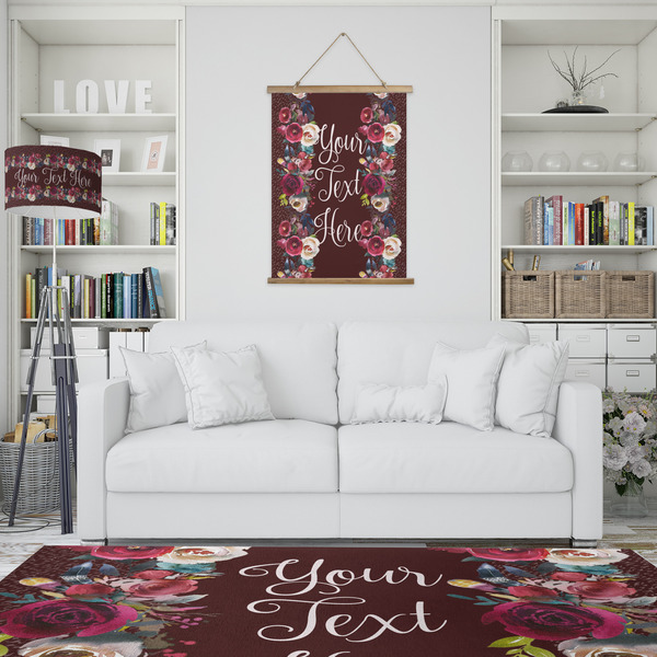Boho Wall Hanging Tapestry - Portrait - IN CONTEXT