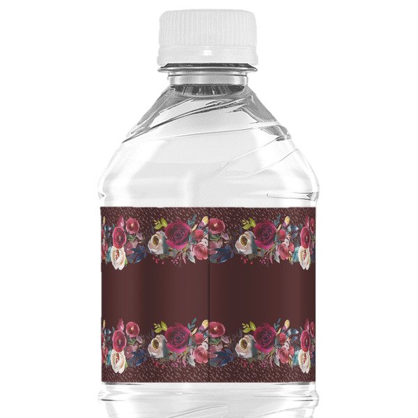 Boho Water Bottle Label - Back View