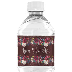 Boho Water Bottle Labels - Custom Sized (Personalized)