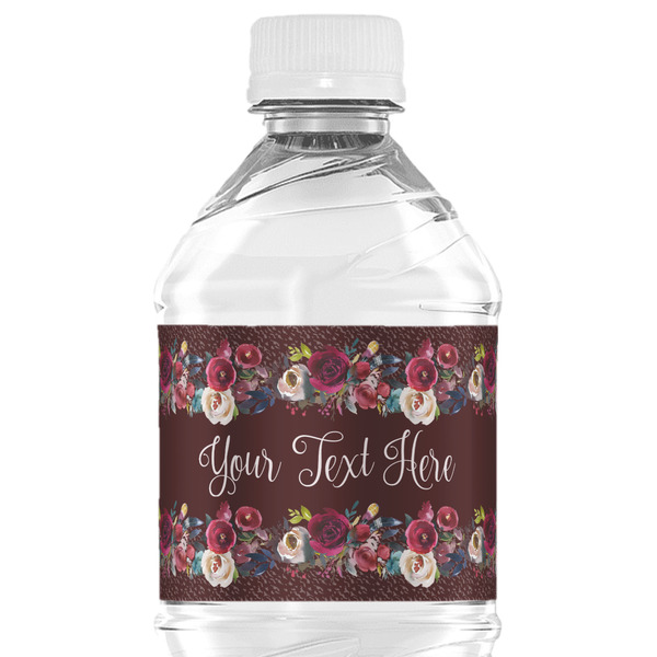Custom Boho Water Bottle Labels - Custom Sized (Personalized)