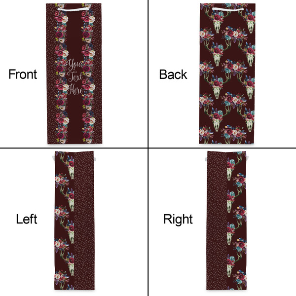 Boho Wine Gift Bag - Gloss - Approval