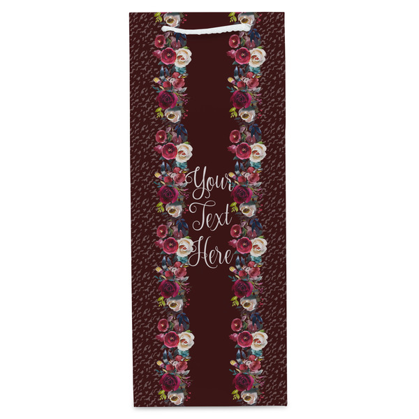 Boho Wine Gift Bag - Gloss - Front