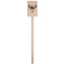 Boho Wooden 6.25" Stir Stick - Rectangular - Single Stick