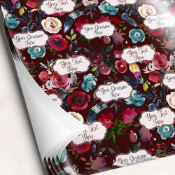 Boho Wrapping Paper Sheets - Single-Sided - 20" x 28" (Personalized)