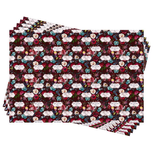 Boho Wrapping Paper - Front & Back - Sheets Approval