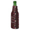 Boho Zipper Bottle Cooler - ANGLE (bottle)