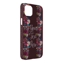 Boho iPhone Case - Plastic - iPhone 14 Plus (Personalized)