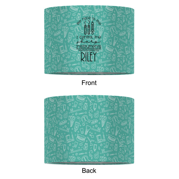 Dental Hygienist 12" Drum Lampshade - APPROVAL (Fabric)