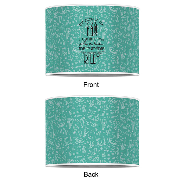 Dental Hygienist 12" Drum Lampshade - APPROVAL (Poly Film)