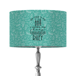 Dental Hygienist 12" Drum Lamp Shade - Fabric (Personalized)