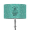 Dental Hygienist 12" Drum Lampshade - ON STAND (Fabric)