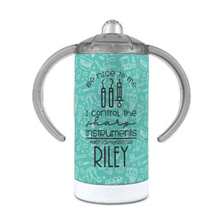 Dental Hygienist 12 oz Stainless Steel Sippy Cup (Personalized)