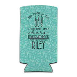 Dental Hygienist Can Cooler (tall 12 oz) (Personalized)