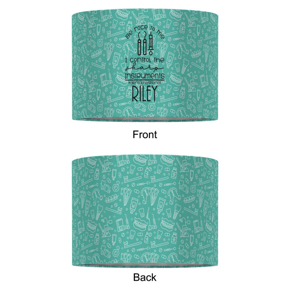 Dental Hygienist 16" Drum Lampshade - APPROVAL (Fabric)