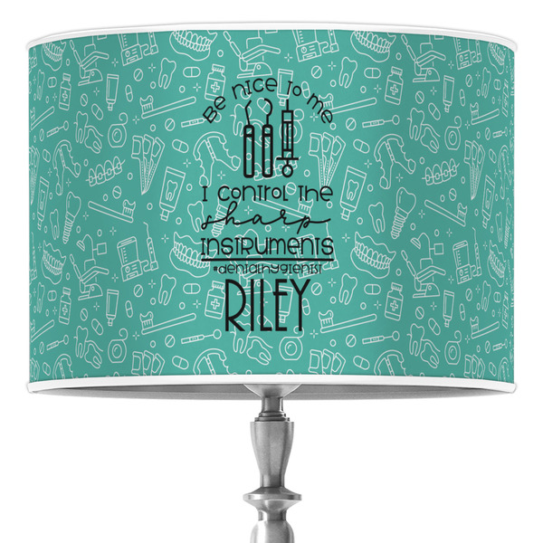 Custom Dental Hygienist Drum Lamp Shade (Personalized)