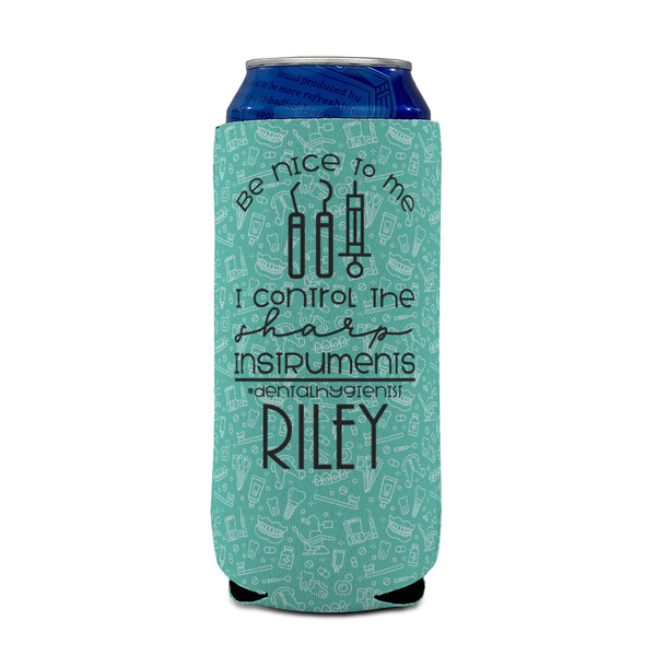 Dental Hygienist 16oz Can Sleeve - FRONT (on can)