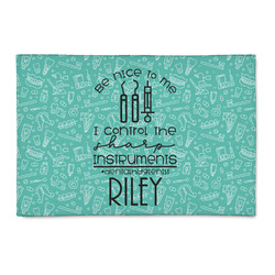 Dental Hygienist 2' x 3' Indoor Area Rug (Personalized)