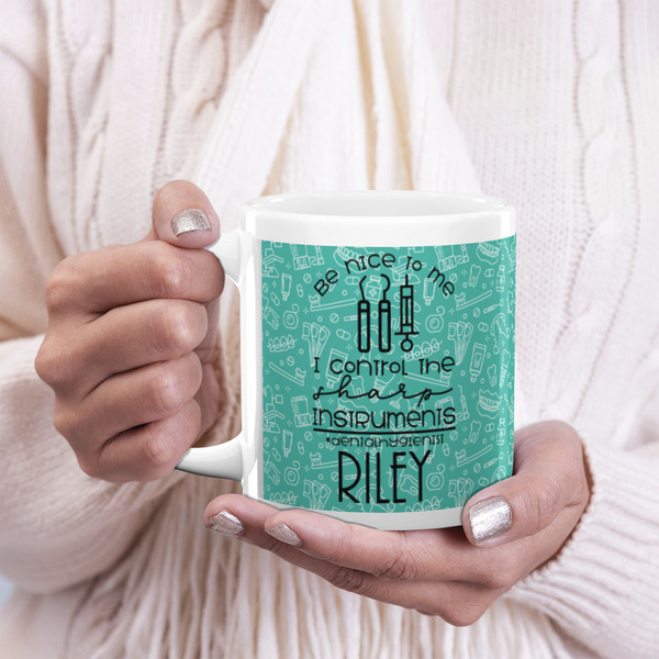 Dental Hygienist 20oz Coffee Mug - LIFESTYLE