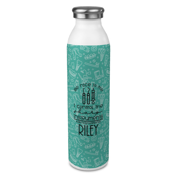 Custom Dental Hygienist 20oz Stainless Steel Water Bottle - Full Print (Personalized)