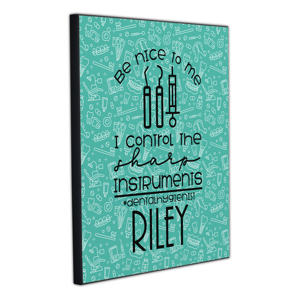 Dental Hygienist 20x24 Wood Print - Angle View