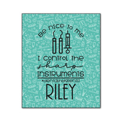 Dental Hygienist Wood Print - 20x24 (Personalized)