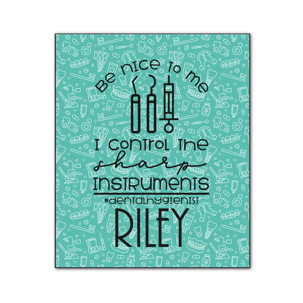 Dental Hygienist 20x24 Wood Print - Front View