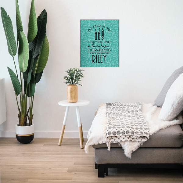 Dental Hygienist 20x24 Wood Print - In Context