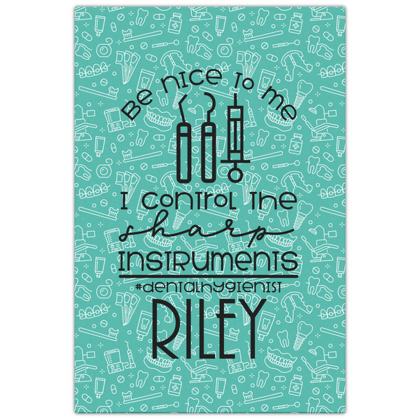 Dental Hygienist 20x30 - Canvas Print - Front View