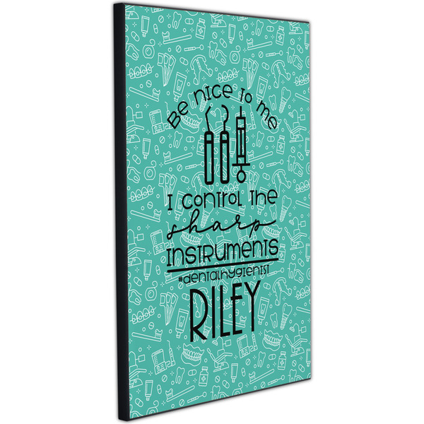 Dental Hygienist 20x30 Wood Print - Angle View