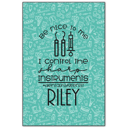 Dental Hygienist Wood Print - 20x30 (Personalized)