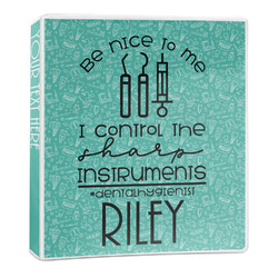 Dental Hygienist 3-Ring Binder (Personalized)