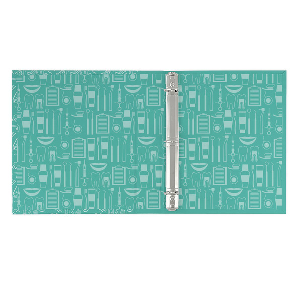 Dental Hygienist 3 Ring Binders - Full Wrap - 1" - OPEN INSIDE