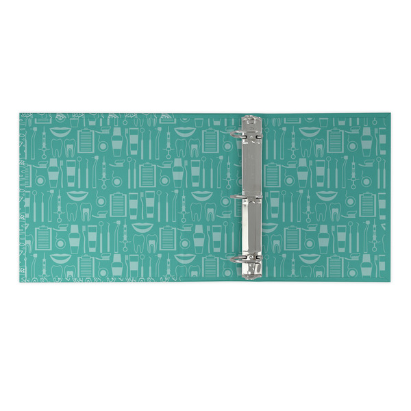 Dental Hygienist 3 Ring Binders - Full Wrap - 2" - OPEN INSIDE