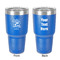 Dental Hygienist 30 oz Stainless Steel Tumbler - Royal Blue - Double-Sided (Personalized)