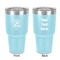 Dental Hygienist 30 oz Stainless Steel Tumbler - Teal - Double-Sided (Personalized)