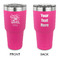 Dental Hygienist 30 oz Stainless Steel Ringneck Tumblers - Pink - Double Sided - APPROVAL