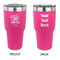Dental Hygienist 30 oz Stainless Steel Tumbler - Pink - Double Sided (Personalized)